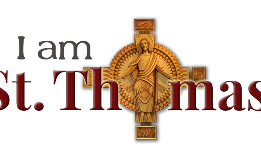 I am St. Thomas wo celebrating