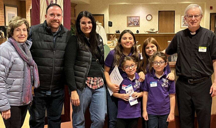 Three generations of the Doyle family includes 4 children’s choir members!