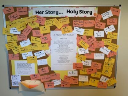 SO - Her Story Holy Story bulletin board 04-19-26